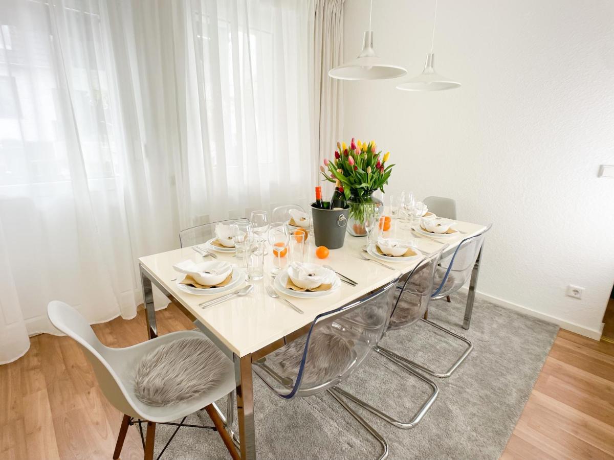 M-Style 01 Apartment Mit Terrasse Und Gasgrill, 24H Self-Check-In, Free Parking, Netflix Nürnberg Kültér fotó